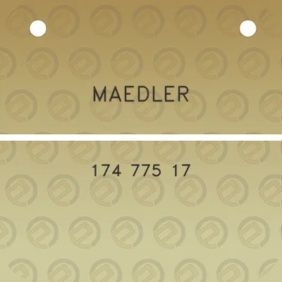 maedler-174-775-17