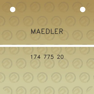 maedler-174-775-20