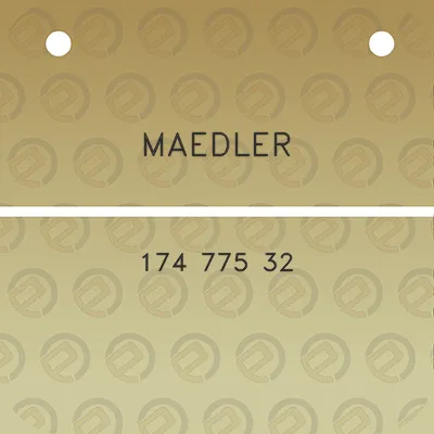 maedler-174-775-32