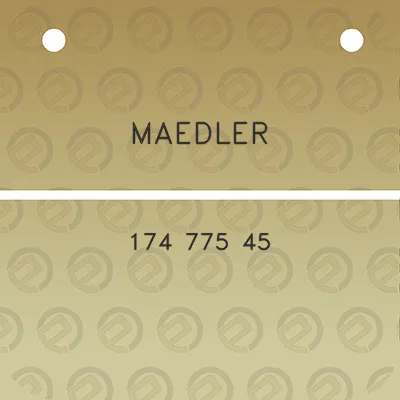 maedler-174-775-45