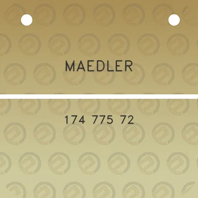 maedler-174-775-72