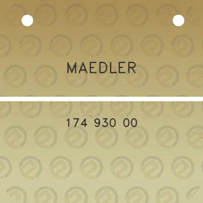 maedler-174-930-00