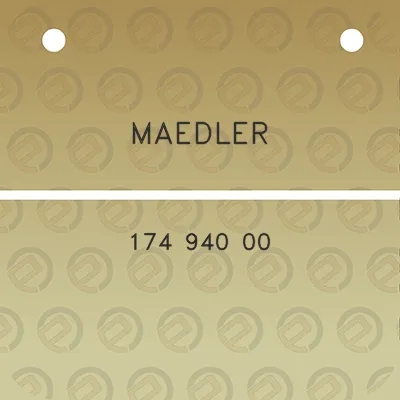 maedler-174-940-00