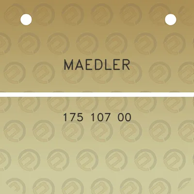 maedler-175-107-00