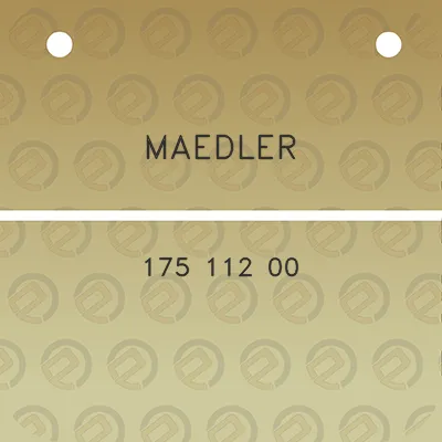 maedler-175-112-00