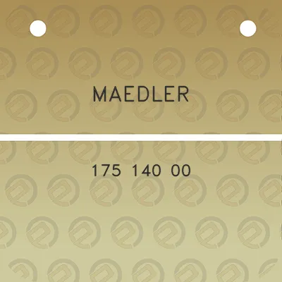 maedler-175-140-00