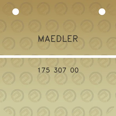 maedler-175-307-00