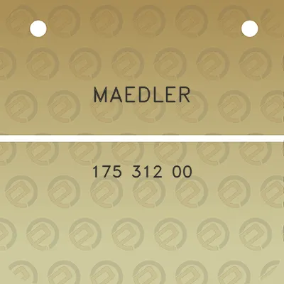 maedler-175-312-00