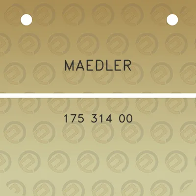 maedler-175-314-00