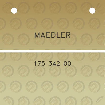 maedler-175-342-00