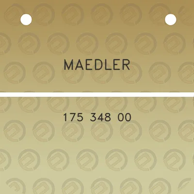 maedler-175-348-00