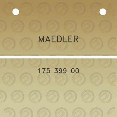 maedler-175-399-00