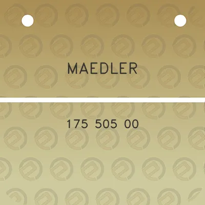 maedler-175-505-00