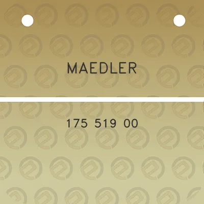 maedler-175-519-00