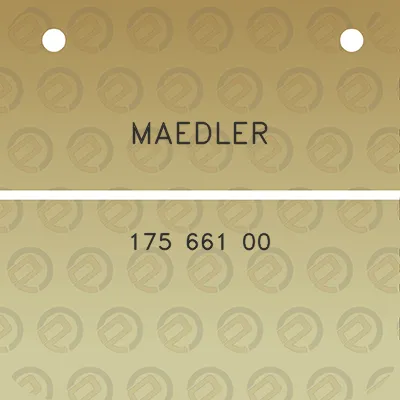 maedler-175-661-00