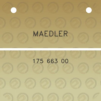 maedler-175-663-00