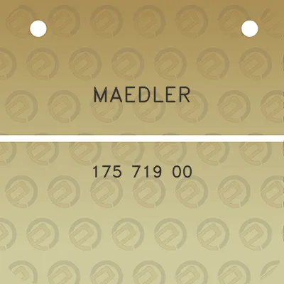 maedler-175-719-00