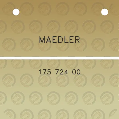 maedler-175-724-00