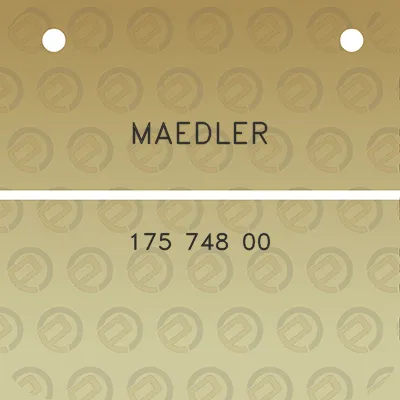 maedler-175-748-00