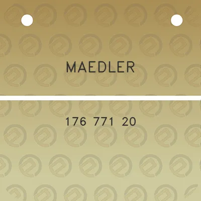 maedler-176-771-20