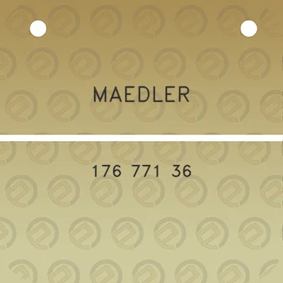 maedler-176-771-36