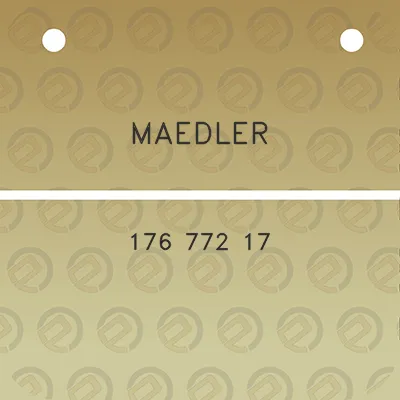 maedler-176-772-17