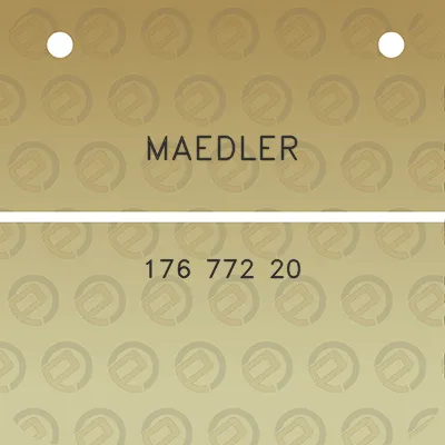 maedler-176-772-20