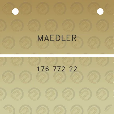 maedler-176-772-22