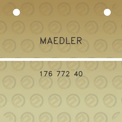 maedler-176-772-40