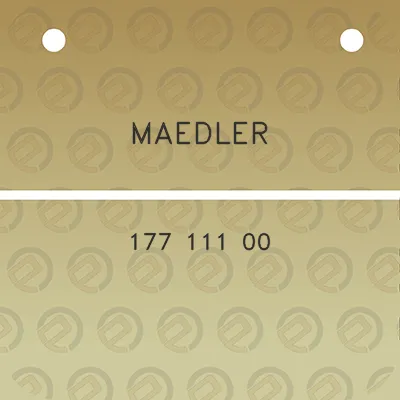 maedler-177-111-00