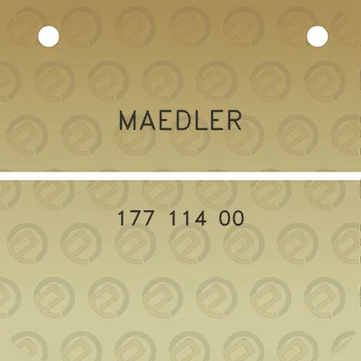 maedler-177-114-00