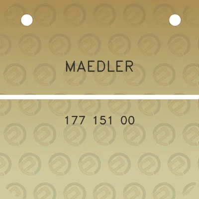 maedler-177-151-00