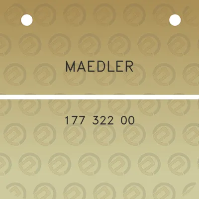 maedler-177-322-00