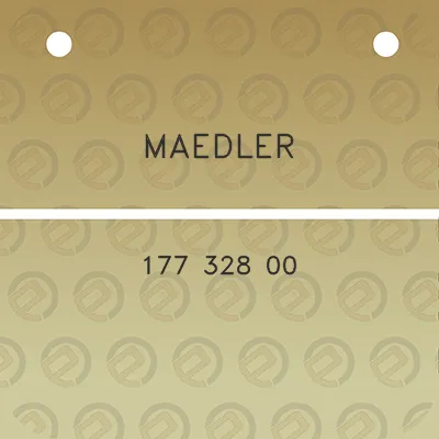 maedler-177-328-00