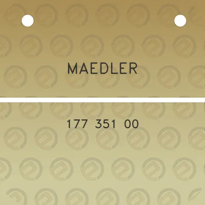 maedler-177-351-00