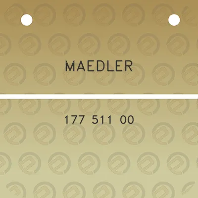 maedler-177-511-00