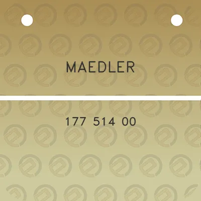 maedler-177-514-00