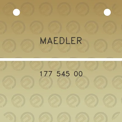 maedler-177-545-00