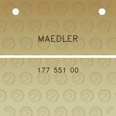 maedler-177-551-00