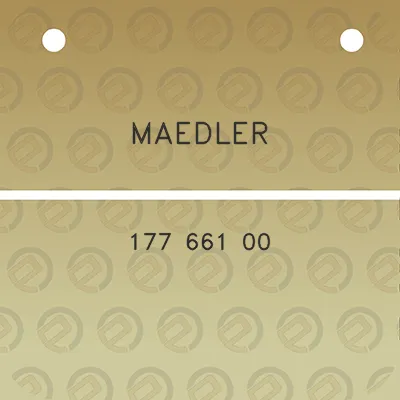 maedler-177-661-00