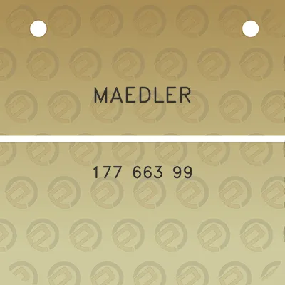 maedler-177-663-99