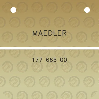 maedler-177-665-00