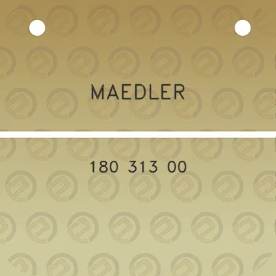 maedler-180-313-00