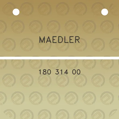 maedler-180-314-00