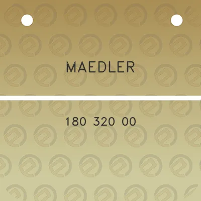 maedler-180-320-00