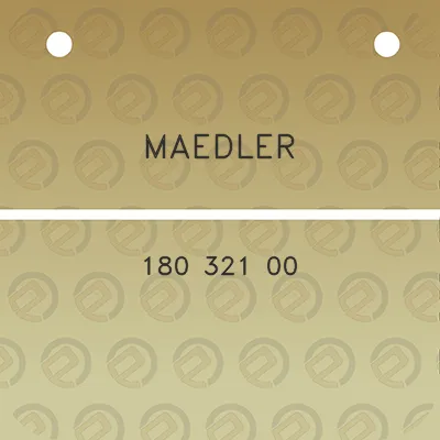 maedler-180-321-00