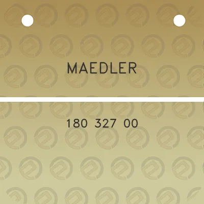 maedler-180-327-00