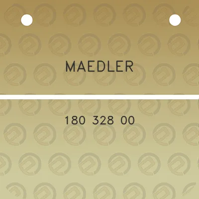 maedler-180-328-00