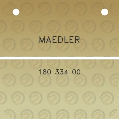 maedler-180-334-00