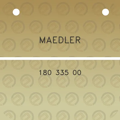 maedler-180-335-00